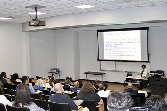 Prof. Yasushi Kodama speaks