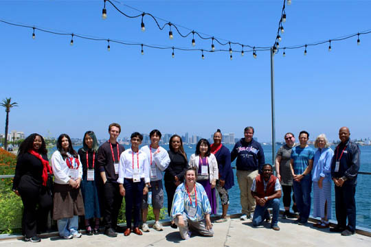 group photo on Harbor Island